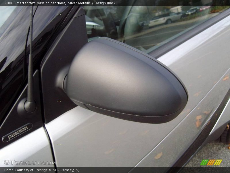 Silver Metallic / Design Black 2008 Smart fortwo passion cabriolet