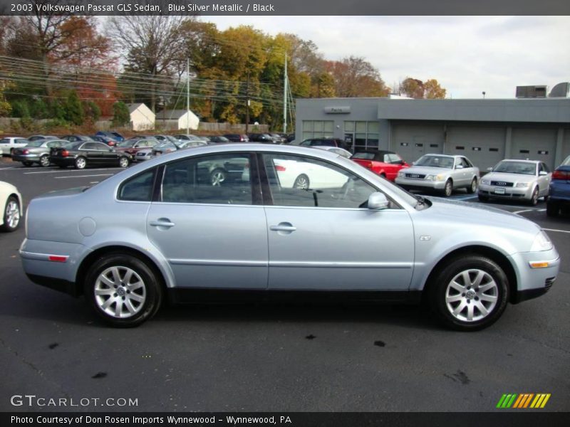 Blue Silver Metallic / Black 2003 Volkswagen Passat GLS Sedan