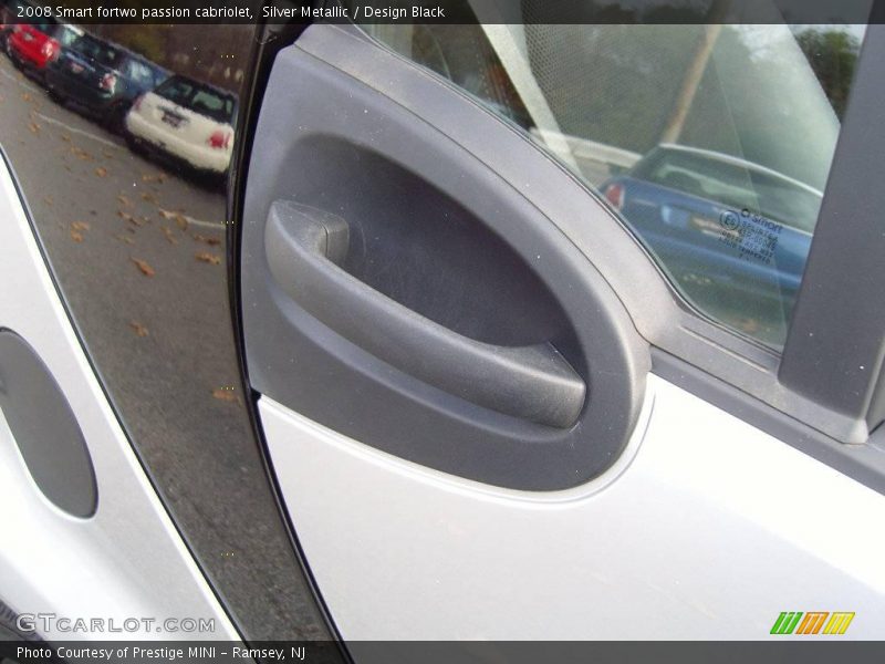 Silver Metallic / Design Black 2008 Smart fortwo passion cabriolet