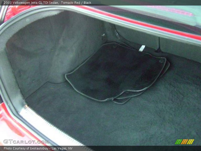 Tornado Red / Black 2003 Volkswagen Jetta GL TDI Sedan