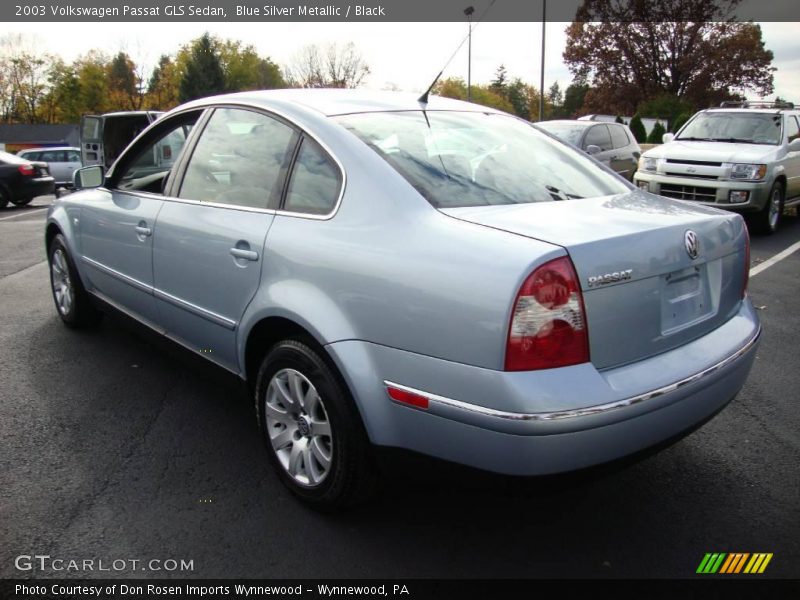 Blue Silver Metallic / Black 2003 Volkswagen Passat GLS Sedan