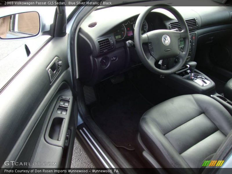 Blue Silver Metallic / Black 2003 Volkswagen Passat GLS Sedan