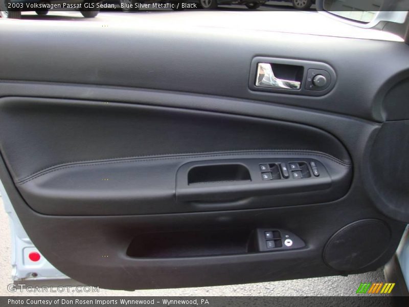 Blue Silver Metallic / Black 2003 Volkswagen Passat GLS Sedan