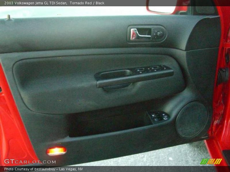 Tornado Red / Black 2003 Volkswagen Jetta GL TDI Sedan