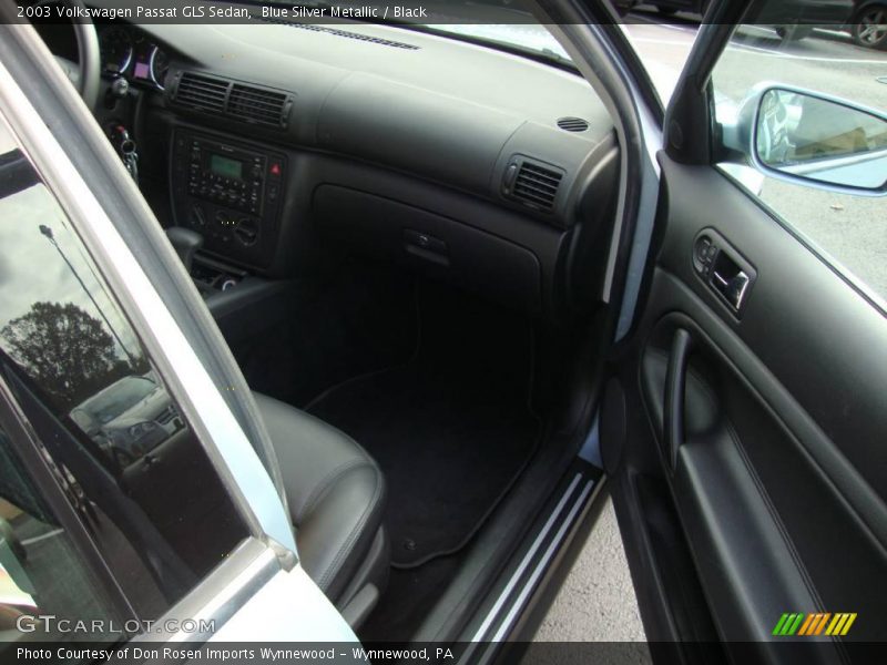 Blue Silver Metallic / Black 2003 Volkswagen Passat GLS Sedan
