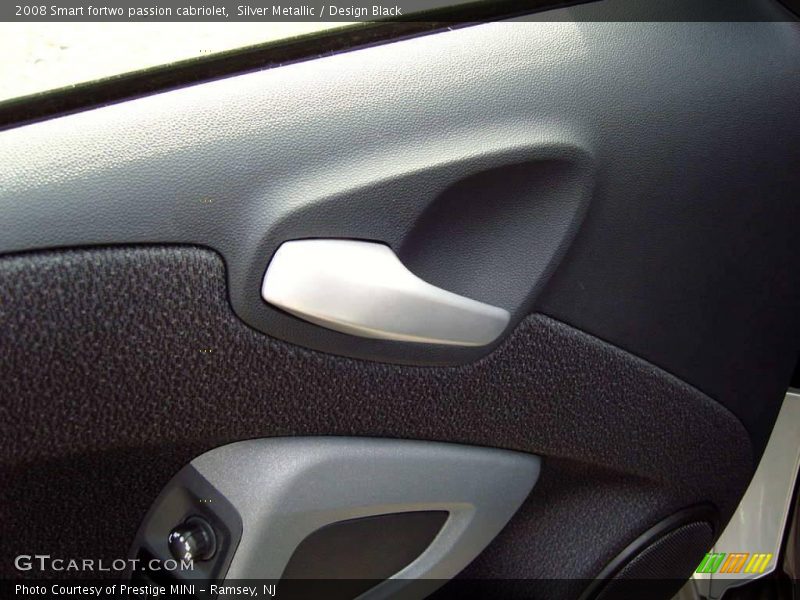 Silver Metallic / Design Black 2008 Smart fortwo passion cabriolet