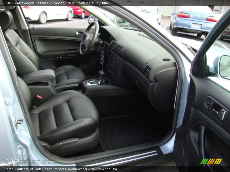 Blue Silver Metallic / Black 2003 Volkswagen Passat GLS Sedan