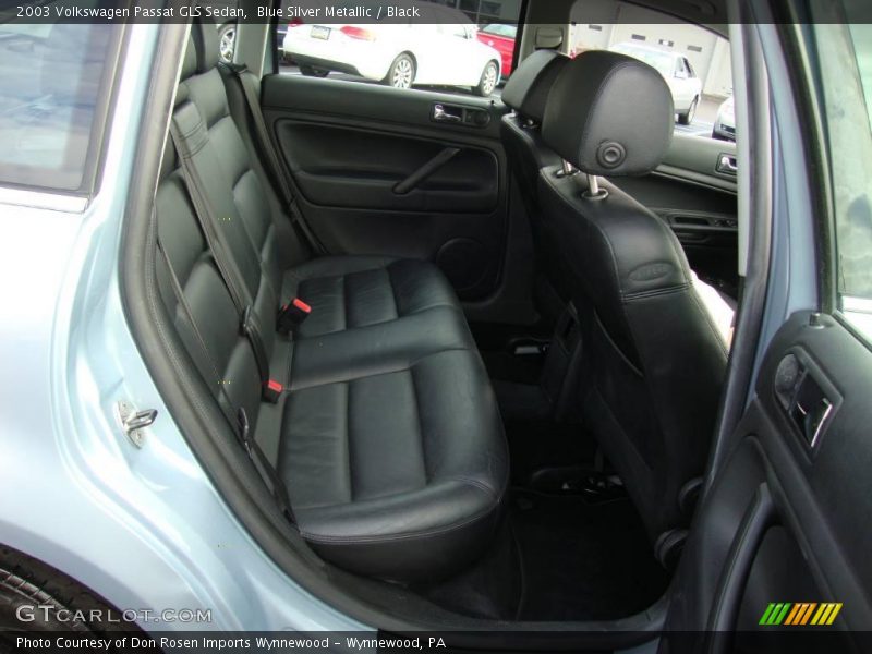 Blue Silver Metallic / Black 2003 Volkswagen Passat GLS Sedan