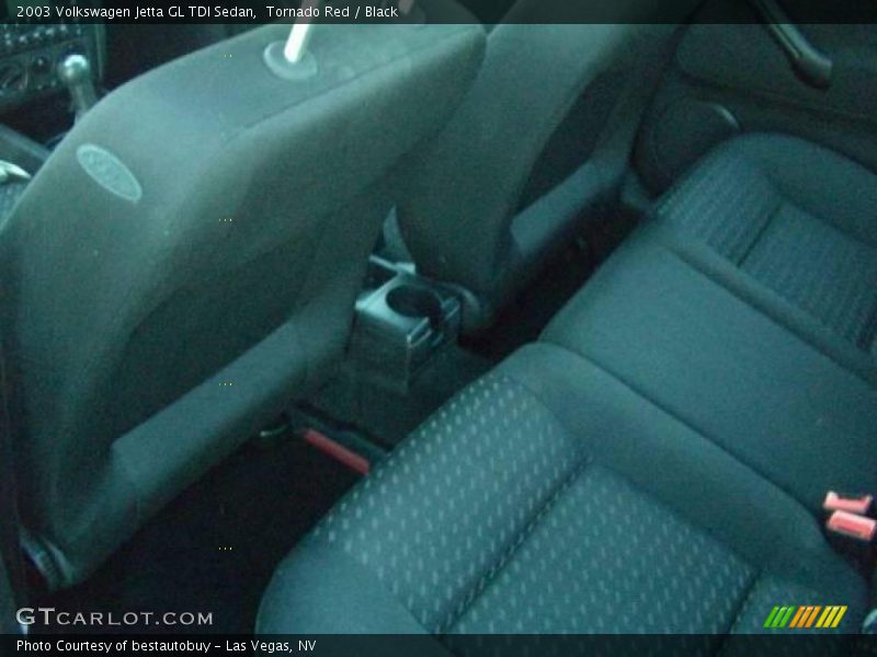 Tornado Red / Black 2003 Volkswagen Jetta GL TDI Sedan