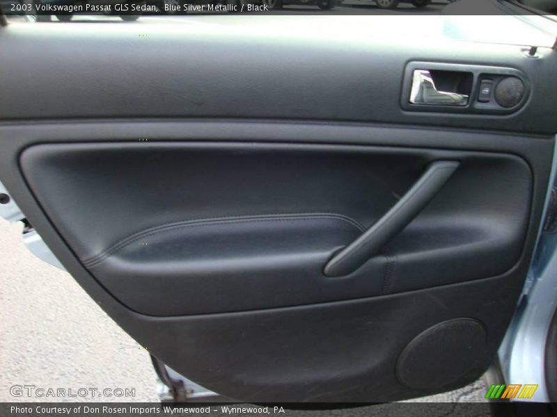 Blue Silver Metallic / Black 2003 Volkswagen Passat GLS Sedan