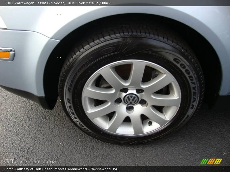 Blue Silver Metallic / Black 2003 Volkswagen Passat GLS Sedan
