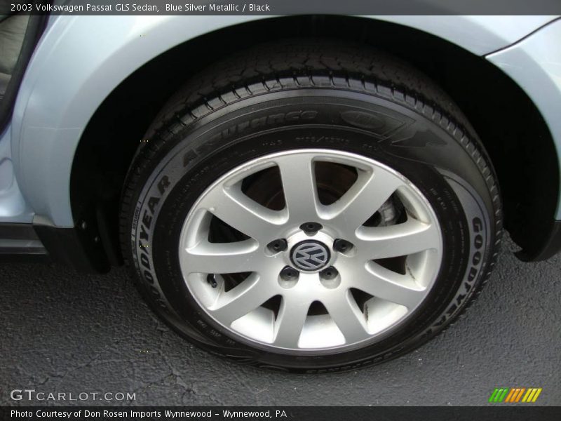 Blue Silver Metallic / Black 2003 Volkswagen Passat GLS Sedan