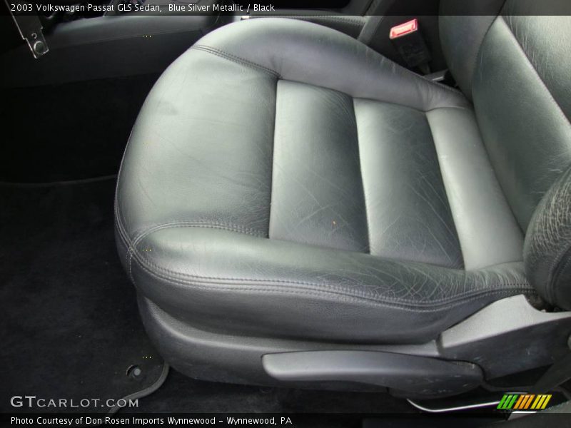 Blue Silver Metallic / Black 2003 Volkswagen Passat GLS Sedan