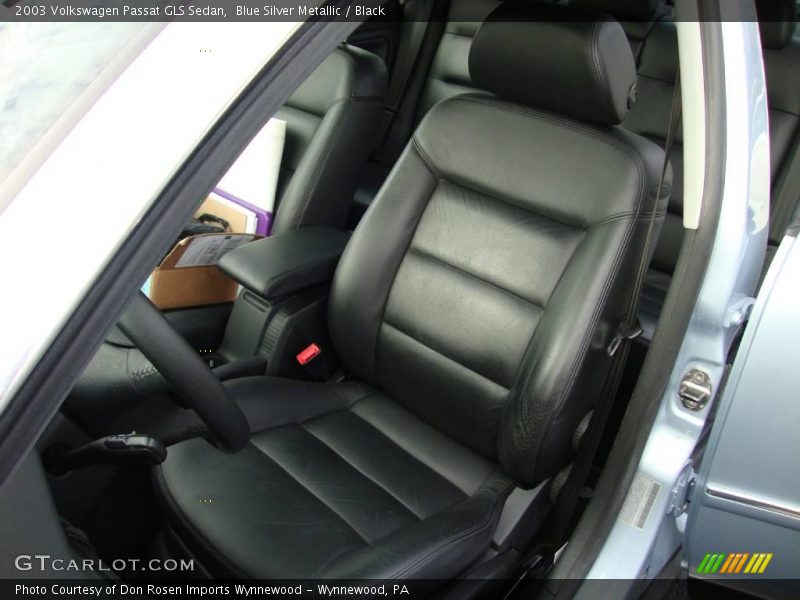 Blue Silver Metallic / Black 2003 Volkswagen Passat GLS Sedan