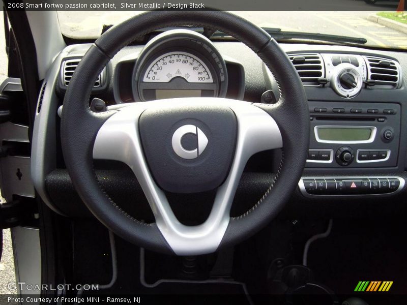 Silver Metallic / Design Black 2008 Smart fortwo passion cabriolet