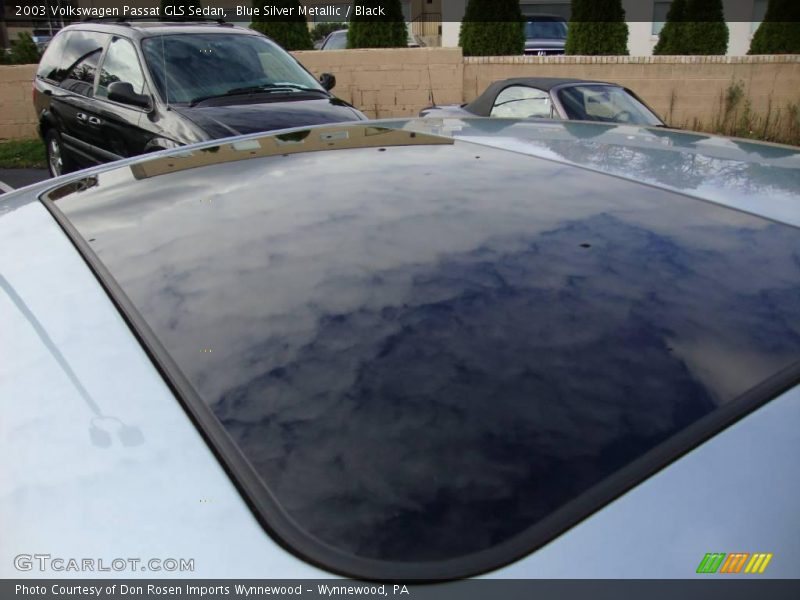 Blue Silver Metallic / Black 2003 Volkswagen Passat GLS Sedan