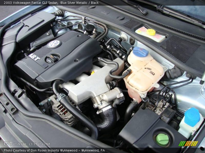 Blue Silver Metallic / Black 2003 Volkswagen Passat GLS Sedan