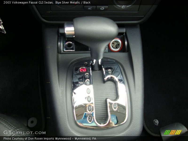 Blue Silver Metallic / Black 2003 Volkswagen Passat GLS Sedan