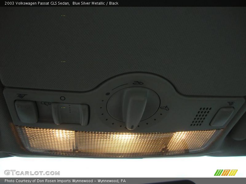 Blue Silver Metallic / Black 2003 Volkswagen Passat GLS Sedan