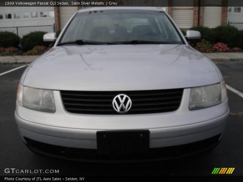 Satin Silver Metallic / Grey 1999 Volkswagen Passat GLS Sedan