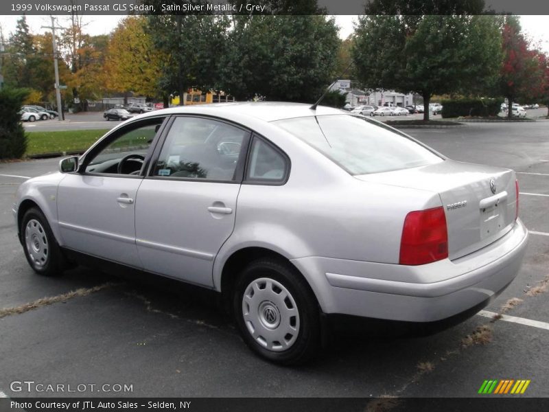 Satin Silver Metallic / Grey 1999 Volkswagen Passat GLS Sedan