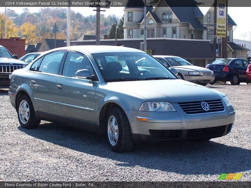 Reflex Silver Metallic / Grey 2004 Volkswagen Passat GL Sedan