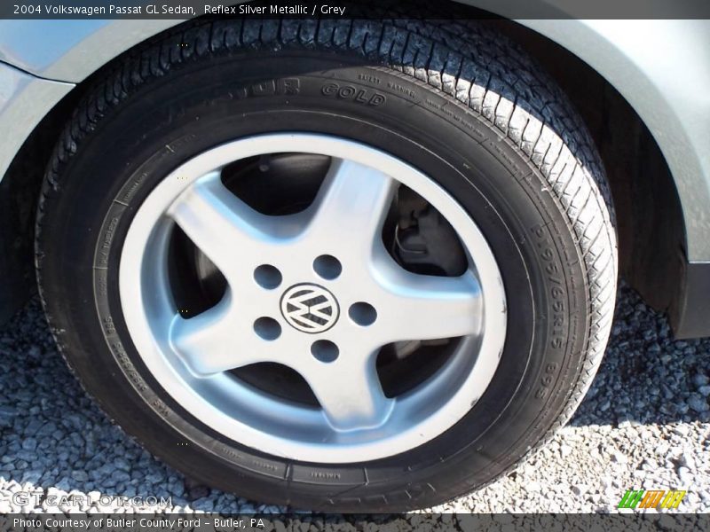 Reflex Silver Metallic / Grey 2004 Volkswagen Passat GL Sedan