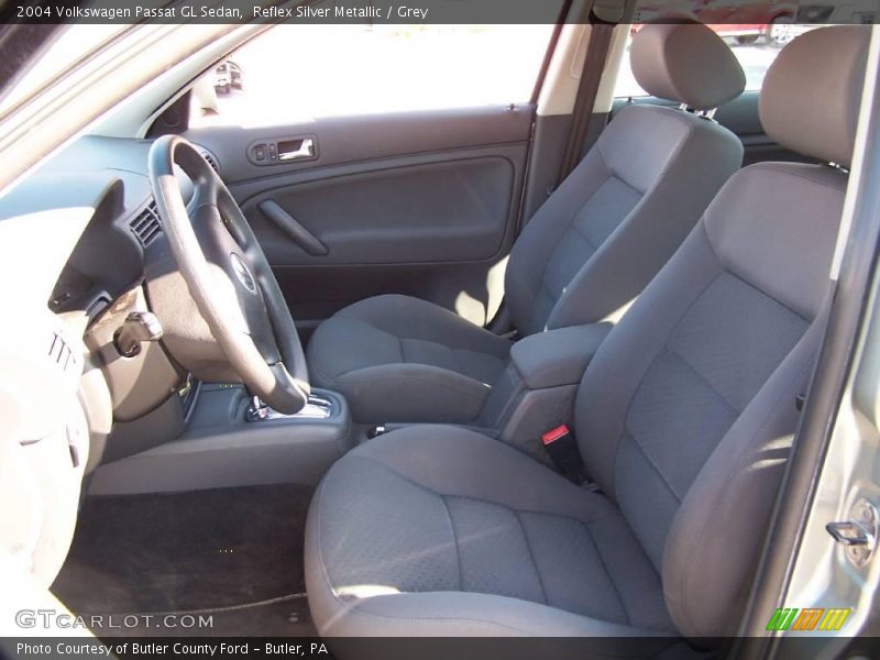 Reflex Silver Metallic / Grey 2004 Volkswagen Passat GL Sedan