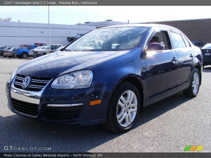 Shadow Blue / Anthracite 2007 Volkswagen Jetta 2.5 Sedan