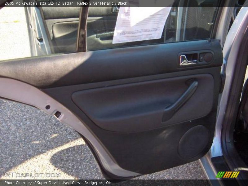 Reflex Silver Metallic / Black 2005 Volkswagen Jetta GLS TDI Sedan