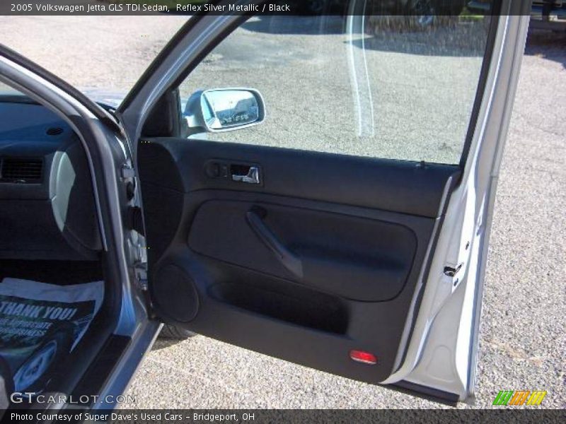 Reflex Silver Metallic / Black 2005 Volkswagen Jetta GLS TDI Sedan