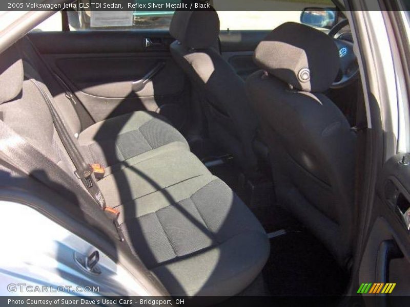 Reflex Silver Metallic / Black 2005 Volkswagen Jetta GLS TDI Sedan