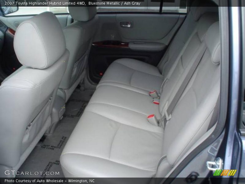 Bluestone Metallic / Ash Gray 2007 Toyota Highlander Hybrid Limited 4WD