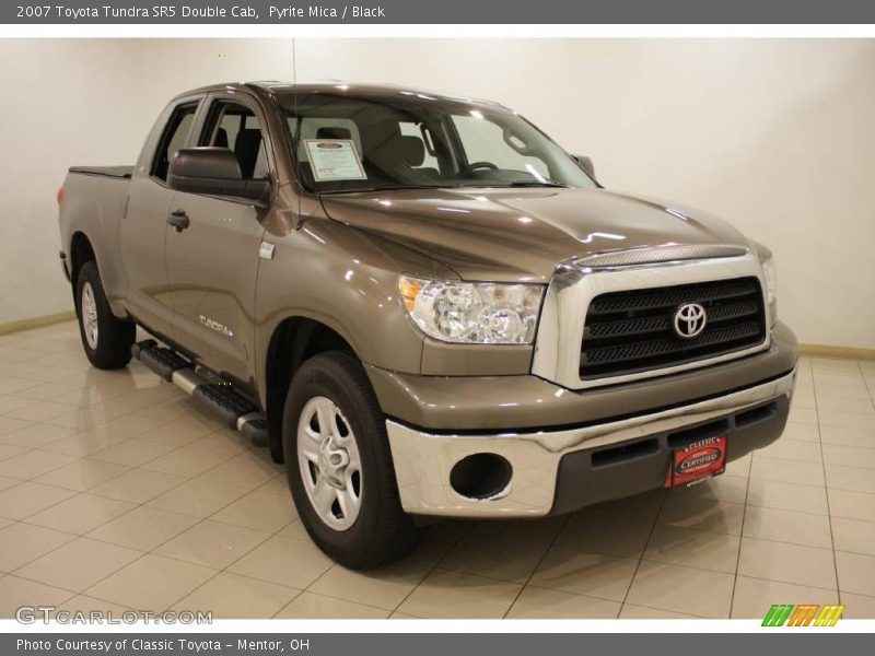 Pyrite Mica / Black 2007 Toyota Tundra SR5 Double Cab