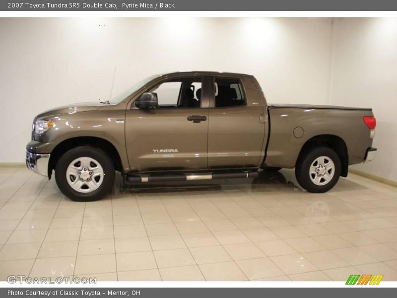 Pyrite Mica / Black 2007 Toyota Tundra SR5 Double Cab