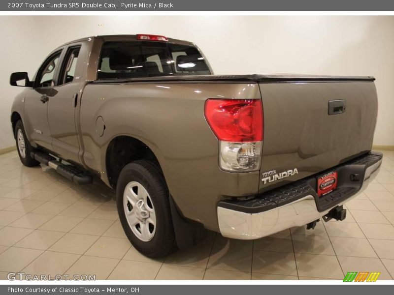 Pyrite Mica / Black 2007 Toyota Tundra SR5 Double Cab