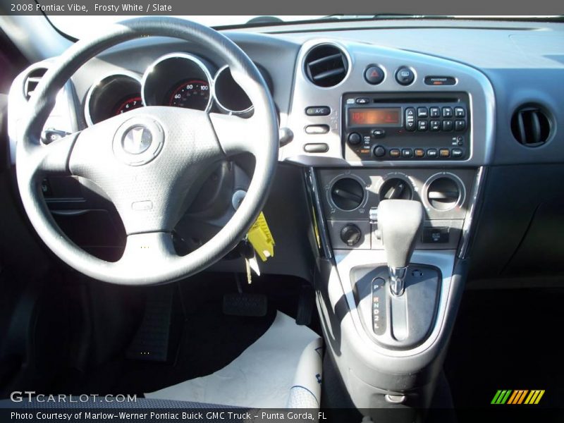 Frosty White / Slate 2008 Pontiac Vibe