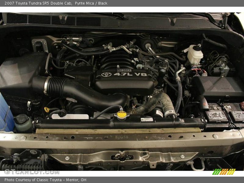 Pyrite Mica / Black 2007 Toyota Tundra SR5 Double Cab