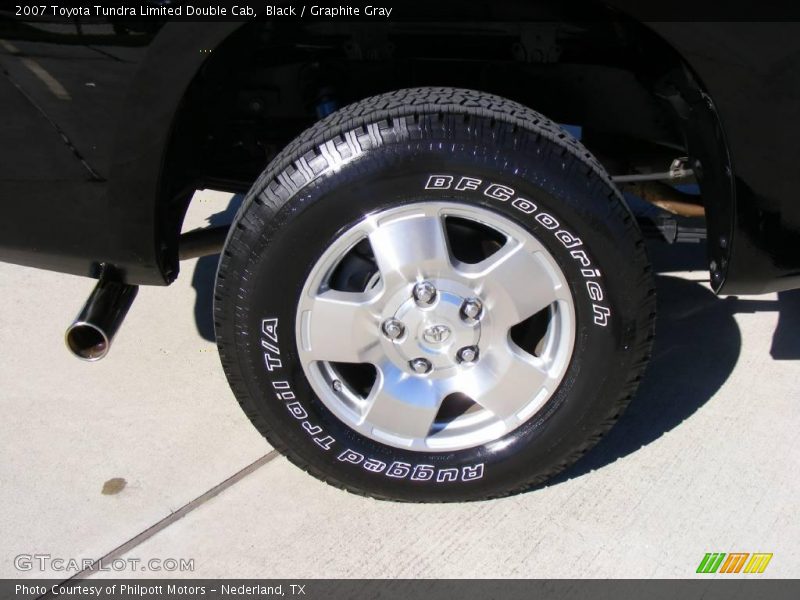 Black / Graphite Gray 2007 Toyota Tundra Limited Double Cab