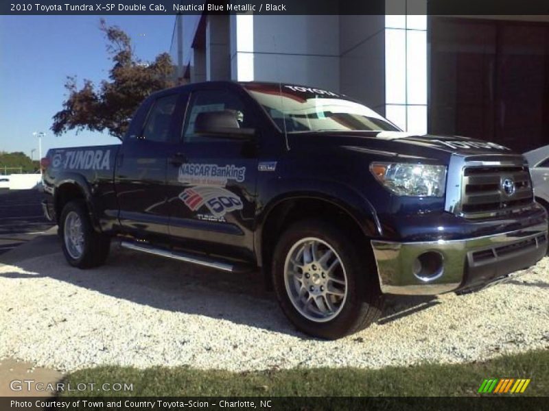 Nautical Blue Metallic / Black 2010 Toyota Tundra X-SP Double Cab