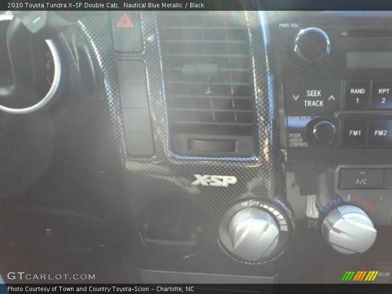 Nautical Blue Metallic / Black 2010 Toyota Tundra X-SP Double Cab
