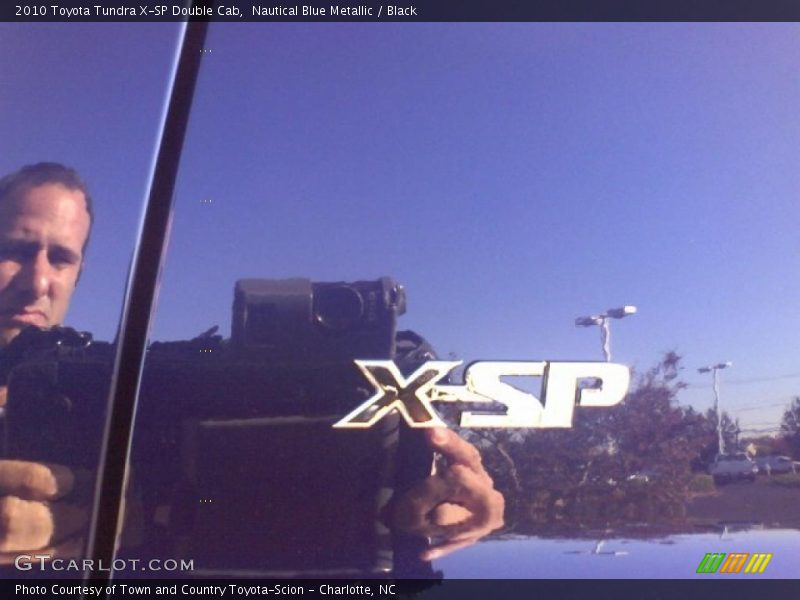Nautical Blue Metallic / Black 2010 Toyota Tundra X-SP Double Cab