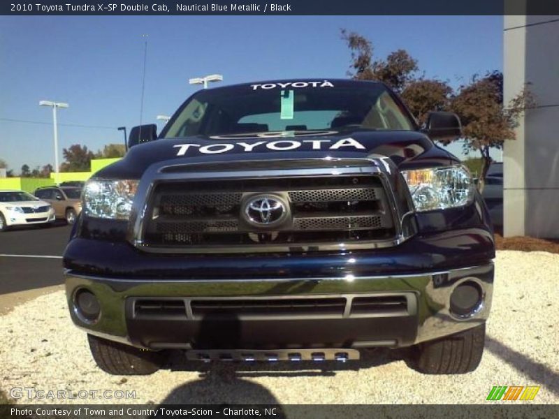 Nautical Blue Metallic / Black 2010 Toyota Tundra X-SP Double Cab