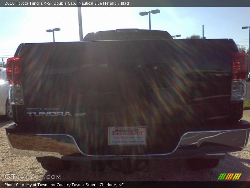 Nautical Blue Metallic / Black 2010 Toyota Tundra X-SP Double Cab