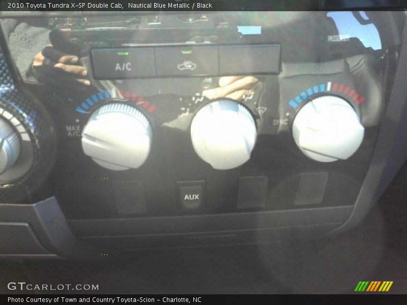 Nautical Blue Metallic / Black 2010 Toyota Tundra X-SP Double Cab