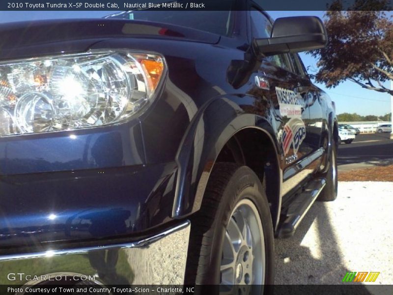 Nautical Blue Metallic / Black 2010 Toyota Tundra X-SP Double Cab