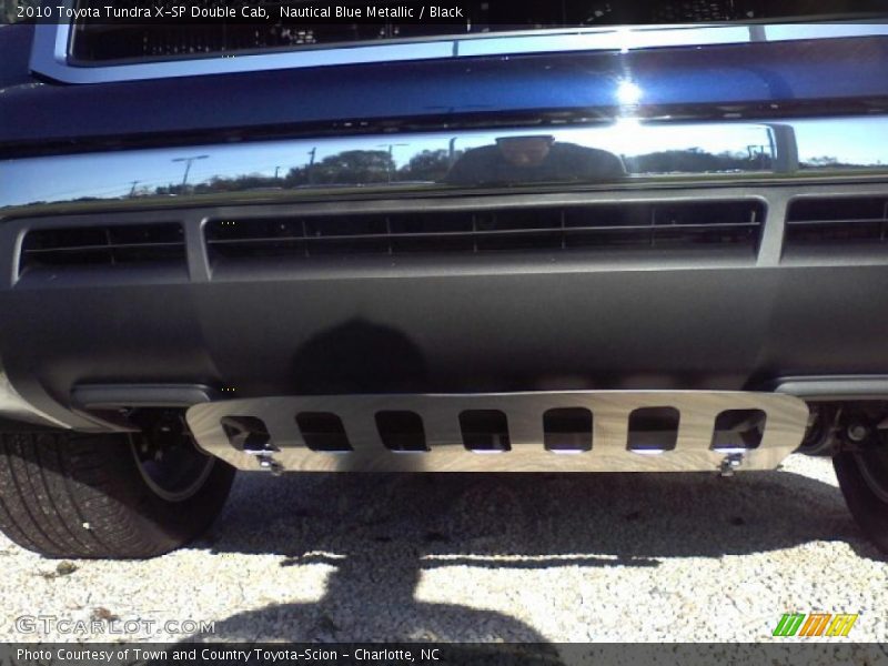 Nautical Blue Metallic / Black 2010 Toyota Tundra X-SP Double Cab
