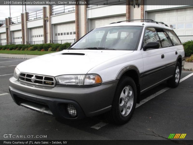 Glacier White / Black 1998 Subaru Legacy Outback Wagon