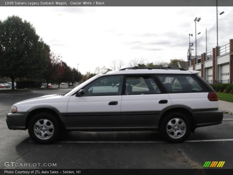 Glacier White / Black 1998 Subaru Legacy Outback Wagon