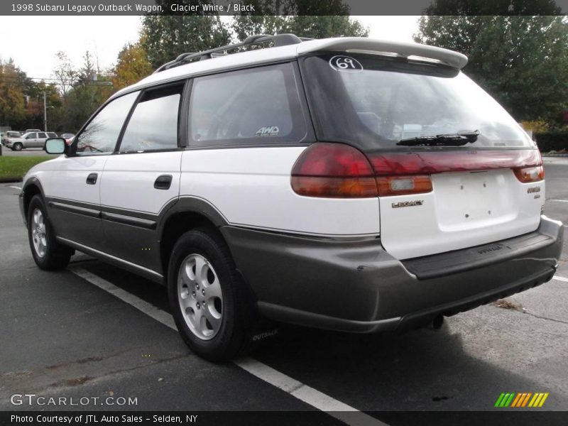 Glacier White / Black 1998 Subaru Legacy Outback Wagon